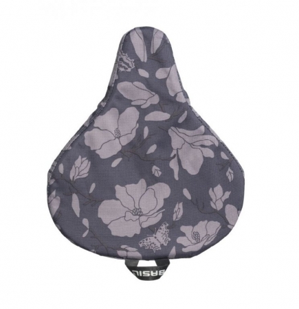 potah na sedlo BASIL Magnolia 230x270mm šedý nepromokavý
