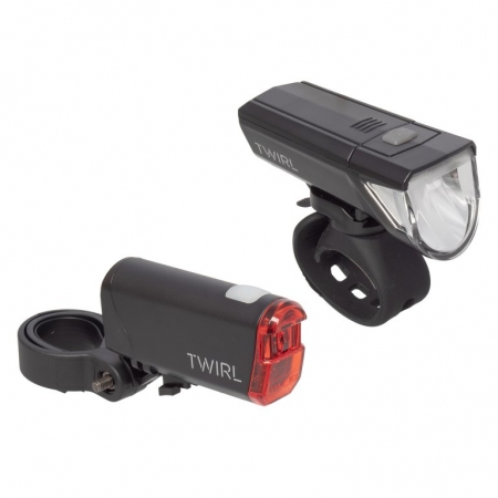 osvětlení přední + zadní M-Wave Eos 30LED sada