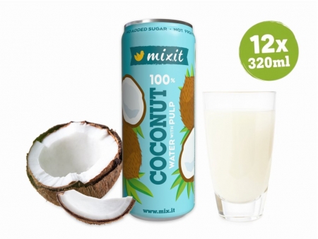 nápoj Mixit džus - 100% kokos s dužinou