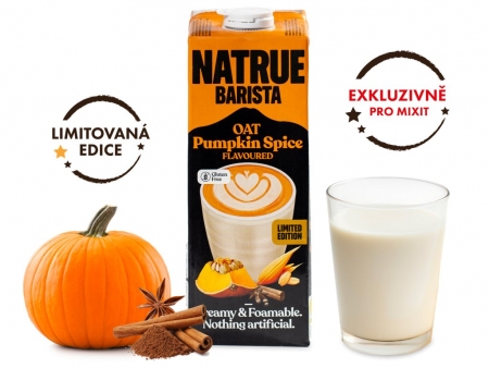 nápoj Mixit ovesný Barista pumpkin spice 1000ml