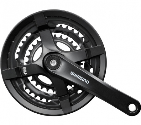 kliky Shimano Tourney FC-TY501 3x6/7/8 48/38/28z 170mm černé original balení