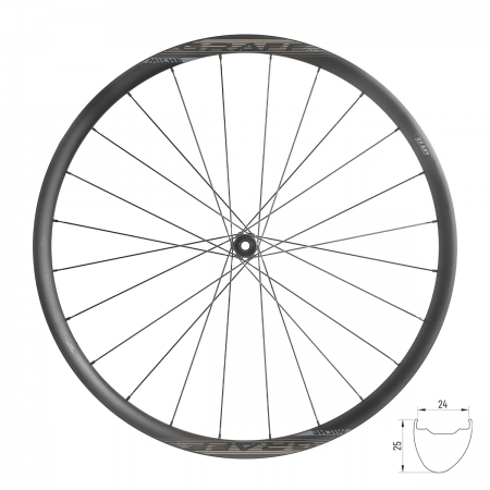 kola gravel MICHE GRAFF XL 25 XDR plášťová, hliník