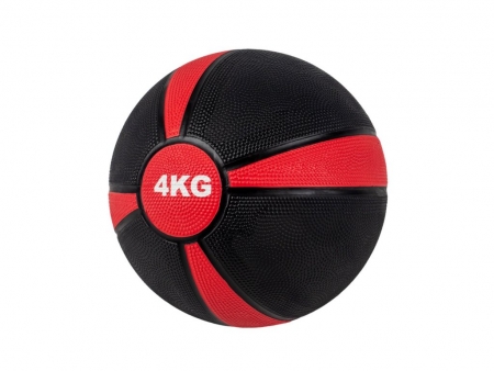 medicinbal 4kg červeno-černý