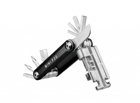 klíče multi TOPEAK P20 mini černé