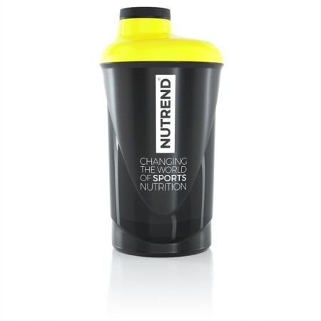 šejkr Nutrend 600ml černožlutý