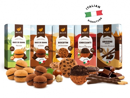 sušenky Mixit Italian Bakery Degustační sada 810g