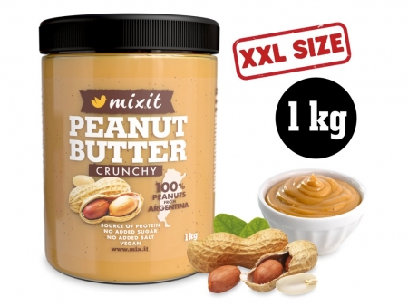 arašídové máslo Mixit crunchy 1000g
