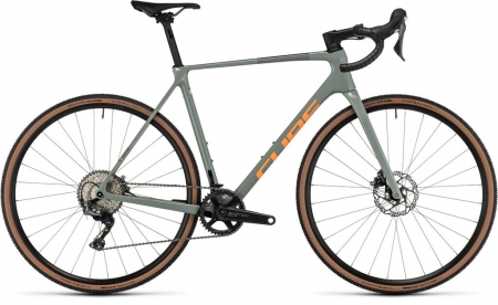 Cyklokrosové kolo Cube CROSS RACE C:62 PRO swampgrey´n´orange 2024