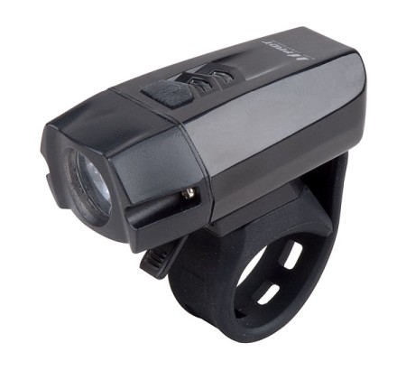 Světlo přední PRO-T Plus 400 Lumen Cree XPG R5 LED dioda nabíjecí přes USB kabel