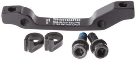 adaptér kotoučové brzdy Shimano přední 160mm standard original baleni