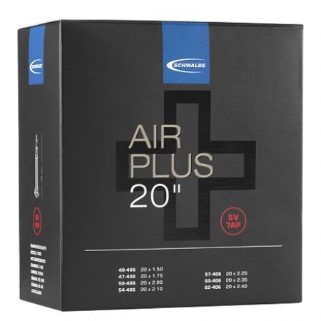 duše SCHWALBE SV7AP AIR PLUS 20"x1.50-2.40 (40/62-406) SV/40mm