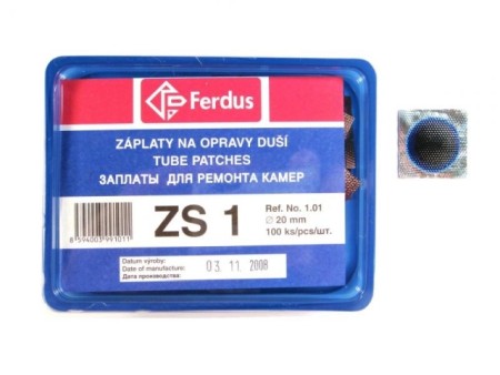 záplaty Ferdus ZS 1 20mm 100ks