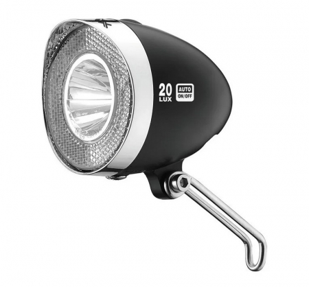 osvětlení přední XLC Retro CL-D03 LED černé