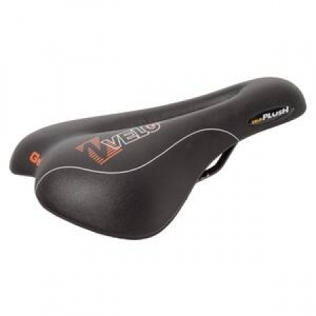 sedlo VELO Plush D2 Gel 255x177mm černé