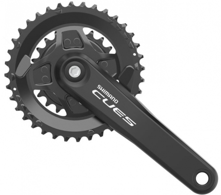 kliky Shimano CUES FC-U4000 2x9/10/11 36x22z 175mm boost černé original balení