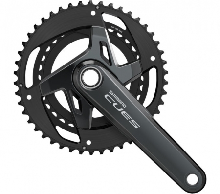 kliky Shimano CUES FC-U8000 2x11 46x32z 175mm černé bez krytu orig. balení