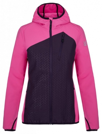 bunda dámská LOAP URLEA softshell růžovo/fialová