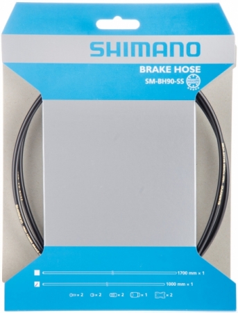 hadička hydraulických brzd Shimano SM-BH90-SS Deore 1000mm černá original balení
