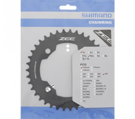 převodník 38z Shimano ZEE FC-M640/645 1x10 4 díry