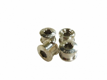 šrouby do převodníku ShamanRacing 5mm, 4ks stříbrné